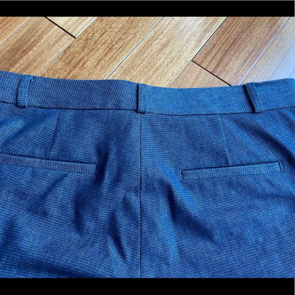 Banana Republic Sloan Chambray Slim Ankle Pant - Picture 3 of 6
